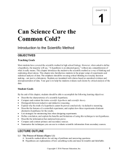 Can Science Cure the Common Cold?