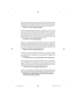 If God Disappears: 9 Faith Wreckers and What to Do