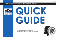 Floodplain Management in Mississippi Quick Guide