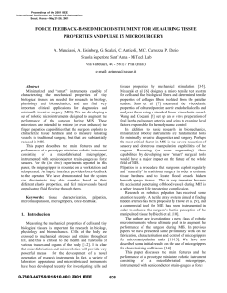force feedback-based microinstrument for measuring