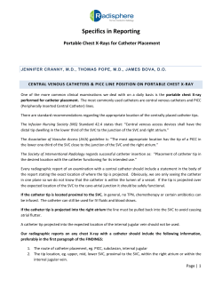 Specifics in Reporting