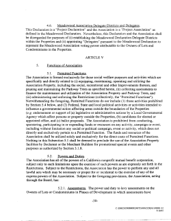 4.6. Meadowood Association Delegate Districts and