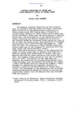 Print this article - African Population Studies