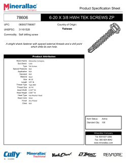78606 6-20 X 3/8 HWH TEK SCREWS ZP
