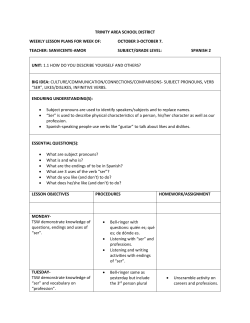 october 3-october 7. teacher: sanvicente