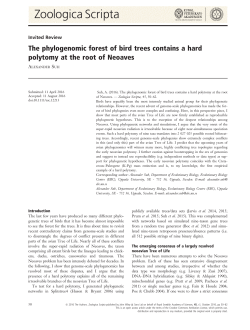 The phylogenomic forest of bird trees contains a hard polytomy at
