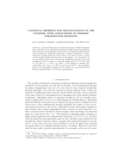 CANONICAL ORDERING FOR - LIX