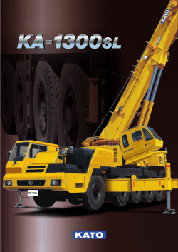 Specifications - Sin Heng Heavy Machinery Limited