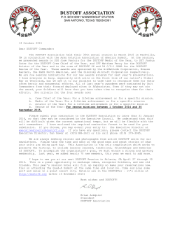 Awards Program - DUSTOFF Association