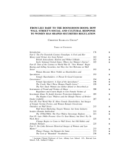 from lily bart to the boom-boom room: how wall