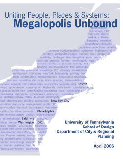 Megalopolis Unbound