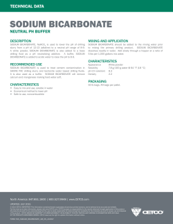 sodium bicarbonate