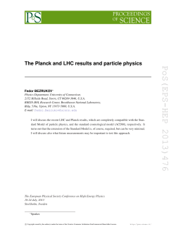 PoS(EPS-HEP 2013)476