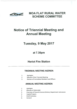 Moa Flat - Clutha District Council