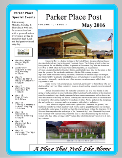 May 2016 - Parker Place