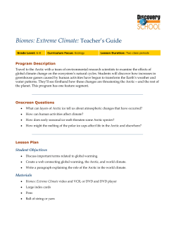 Teacher`s Guide Biomes: Extreme Climate