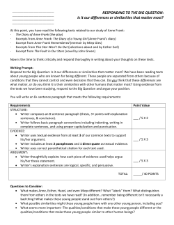 Is it our differences or similarities that matter most?