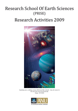 HERE - Research School of Earth Sciences