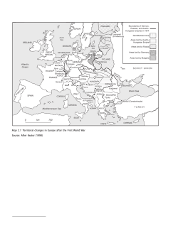 Territorial changes in Europe after the First World War