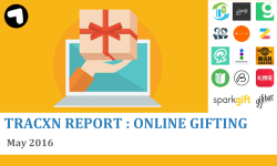 Online Gifting, May 2016