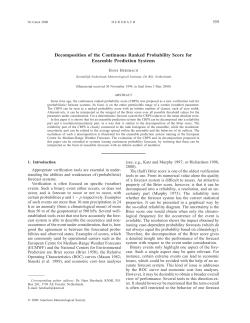 Decomposition of the Continuous Ranked Probability Score for