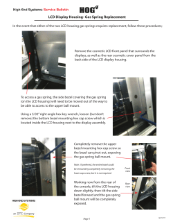 Hog 4 Gas Spring Replacement