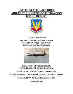 united states air force aircraft accident