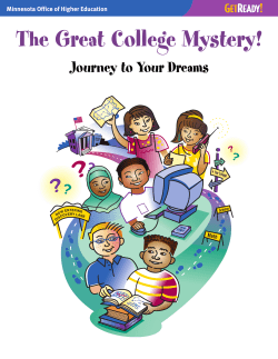 Great College Mystery - Minnesota Office of Higher Education
