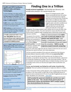 Finding One in a Trillion