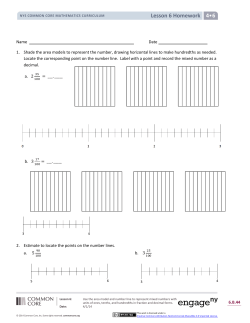Lesson 6 Homework 4&bull;6