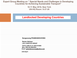 Landlocked Developing Countries