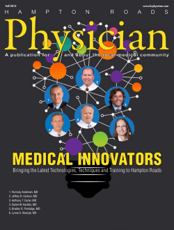 medical innovators - Hampton Roads Physician