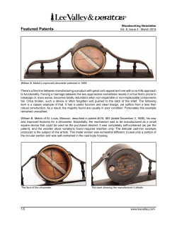 Print Article - Lee Valley Tools