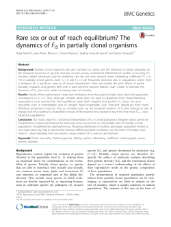 Rare sex or out of reach equilibrium? The dynamics of FIS in