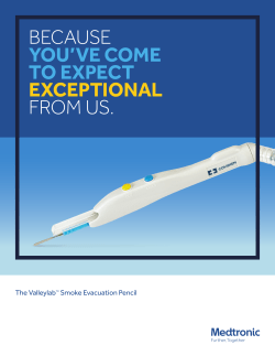 Valleylab™ Smoke Evacuation Pencil Brochure A