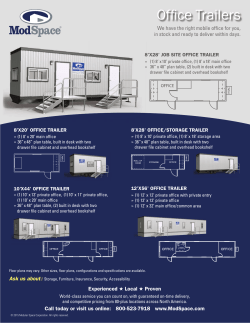 Office Trailers