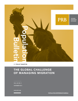The Global Challenge of Managing Migration