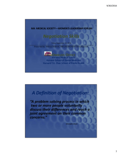 Presentation - Massachusetts Medical Society