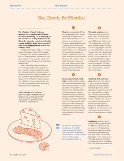 Mindful article link - MB-EAT