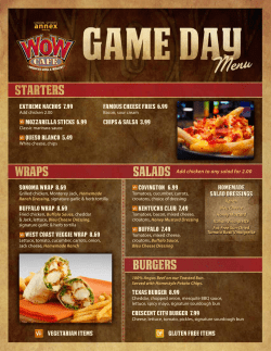 ExtrEmE Nachos 7.99 mozzarElla sticks 6.99 QuEso BlaNco 5.49