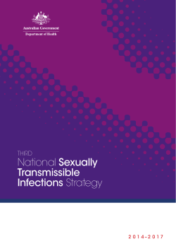 National Sexually Transmissible Infections Strategy
