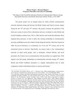 The Impact of the French Revolutionary Perio