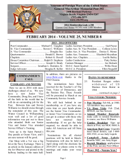 february 2014 - volume 25, number 8