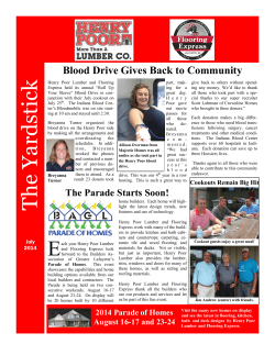 Blood Drive Gives Back to Community