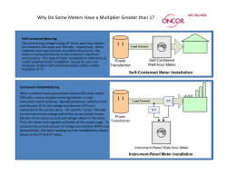 Why Do Some Meters Have a Multiplier Greater than 1?
