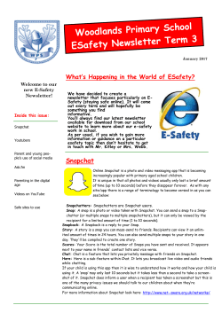 ESafety News Jan 2107