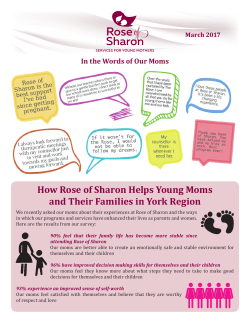 Here - Rose of Sharon Services for Young Mothers