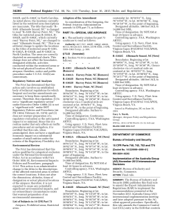 Federal Register/Vol. 80, No. 115/Tuesday, June 16, 2015/Rules