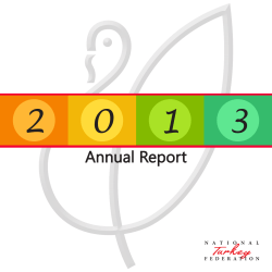 Annual Report - National Turkey Federation