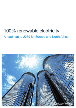 100% renewable electricity - Potsdam Institute for Climate Impact